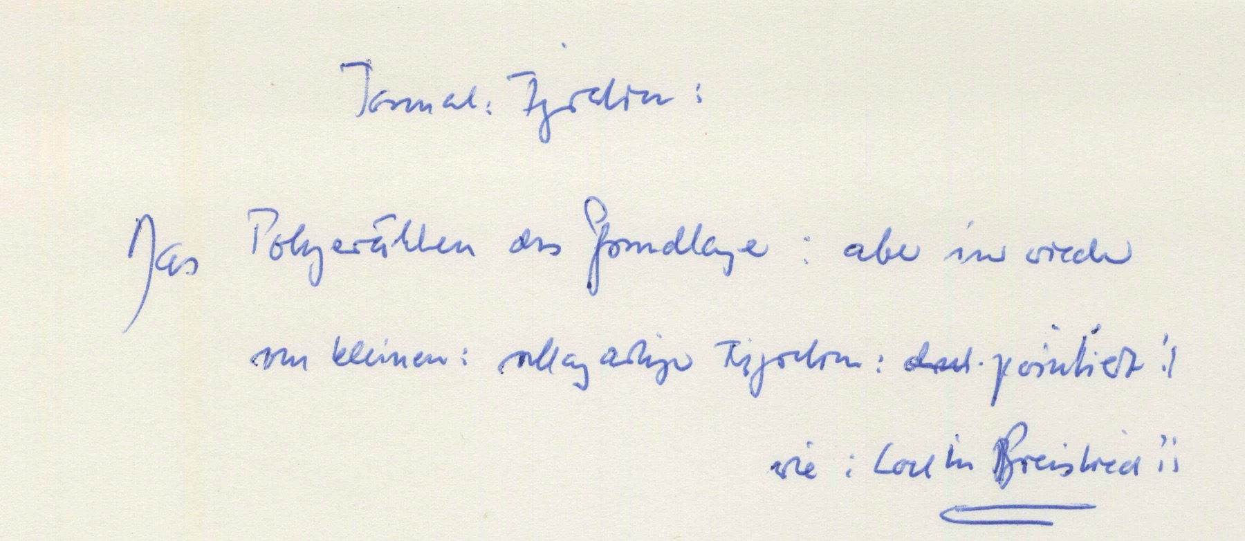 li: Notiz am Beispiel einer Sammlung zum Thema Kälte; re: metatextuelle Notiz mit Verweis auf das Preislied