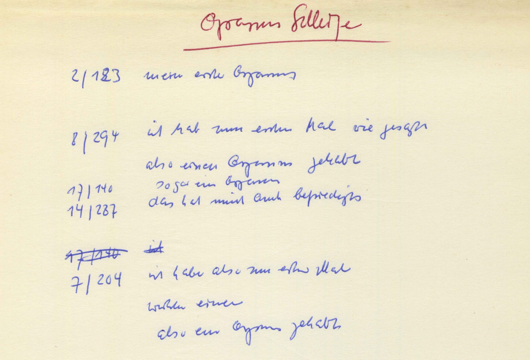 li: linear-organisierter Schleifentext; re: Schleifentext in Relation zum Haupttext